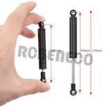 2PCS Built-in Spring 80-120mm Shock Absorber for Axial SCX10 TRX4 D90