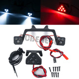 Front and Rear LED Lights Spotlight Lamp Bar for 1/5 ARRMA KRATON 8S RC Crawler Car