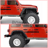 Metal Wheel Eyebrows Mud Fenders Flares for 1/10 Axial SCX10 III AXI03007 RC Crawler Car