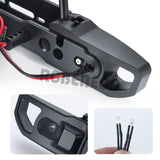 Metal Front Bumper with LED Lights for Axial SCX10 III AXI03006 Gladiator AXI03007 Wrangler 1/10 RC Crawler Car