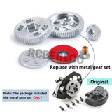 RC Metal Gearbox Gears Set for 1/24 RC Crawler Car Axial SCX24 Upgrades Parts