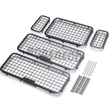 Metal Window Mesh Protective Net Logo for 1/10 RC Crawler Car TRX4