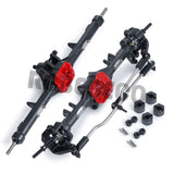 Metal Front/Rear Axle Straight Complete Axles for Axial SCX10 II 90046 90047