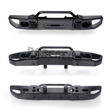 Metal Front Bumper with LED Lights for Axial SCX10 III AXI03006 Gladiator AXI03007 Wrangler 1/10 RC Crawler Car