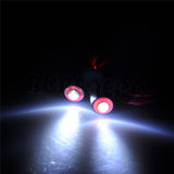 Angel and Demon Eyes 2LEDs Headlamps 10mm for Axial SCX10 TRX4 D90