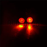 Angel and Demon Eyes 2LEDs Headlamps 10mm for Axial SCX10 TRX4 D90