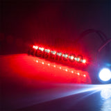 RC LED Lights Kit Front & Rear Taillight Spotlight Lamp Bar for 1/16 TRAXXAS Mini E-RVEO #71076-3 Bigfoot Car Buggy Part