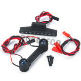 RC LED Lights Kit Front & Rear Taillight Spotlight Lamp Bar for 1/16 TRAXXAS Mini E-RVEO #71076-3 Bigfoot Car Buggy Part