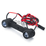 RC LED Lights Kit Front & Rear Taillight Spotlight Lamp Bar for 1/16 TRAXXAS Mini E-RVEO #71076-3 Bigfoot Car Buggy Part