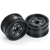 4pcs Metal 1.9 Beadlock Wheel Rim Hub for Axial SCX10 Traxxas TRX4 D90 1/10 RC Crawler Car