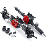 Metal Front/Rear Axle Straight Complete Axles for Axial SCX10 II 90046 90047