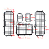 Metal Window Mesh Protective Net Logo for 1/10 RC Crawler Car TRX4