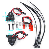 LED Lights Kit White Front Headlight & Red Rear Taillight for 1/8 ARRMA TYPHON 6S BLX TLR Tuned Buggy Upgrade Parts