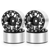 4pcs 1.0" Metal Beadlock Wheel Rim for 1/24 RC Crawler Car