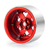 2.2 inch RC Beadlock Wheels Rims Aluminum Metal Hub for 1/10 RC Crawler Car Axial Wraith 90018/90048 RR10 TRX4