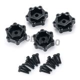 4PCS Wheel Hex Extended Adapter Widen 5mm for LOSI 1/8 LMT 4WD Digger Monster Buggy, King Sling Truck