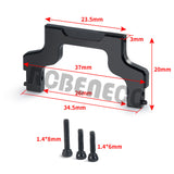 Metal Rear Car Shell Body Mounting Brackets for Axial SCX24