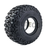 1/2/4PCS 2.9" Rubber Wheel Tires for Axial SCX6