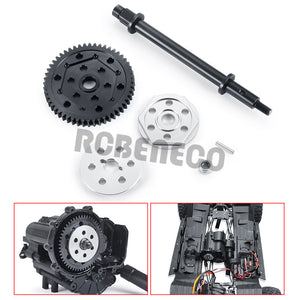 Motor Gearbox Gear Modification Kit for 1/6 Axial SCX6 AXI05000 JLU Jeep RC Crawler Truck Buggy