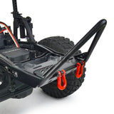 Metal Front Bumper with Winch Mount Shackles for 1/10 Scale RC Car Axial SCX10 Wrangler 90047 Upgrade