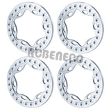 4PCS Aluminum Alloy Wheel Outer Ring for 1/10 RC Crawler Car Accessories