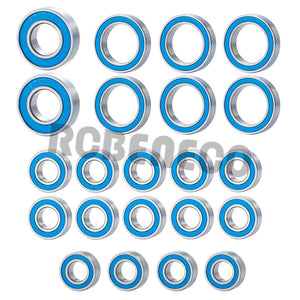 22Pcs Metal Wheel Hubs Bearing Kit for 1/10 RC Crawler Car