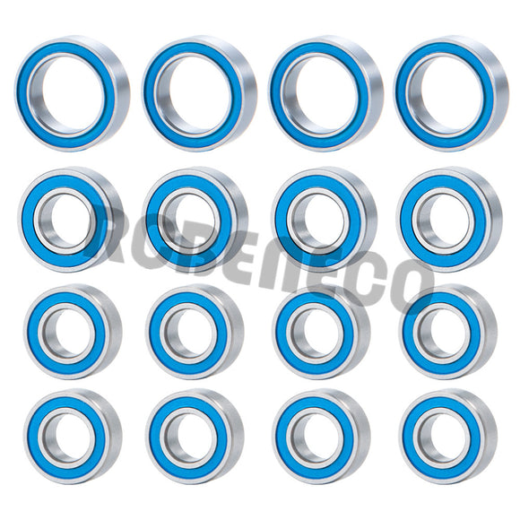 16PCS/lot Rubber Sealed Bearing Kit for Tamiya RC Truck Car