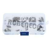 186PCS/set Screws Pins Repair Tools Kit with Storage Box for Axial SCX24