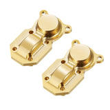 1/2pcs Brass Axle Diff Cover Portal Drive Counterweight for Axial SCX24