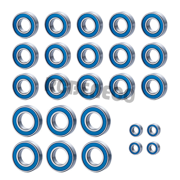 25PCS Ball Bearings Set for 1/6 LOSI BAJA REY 2.0 RC Truck Buggy Climbing Car Upgrade Accessories