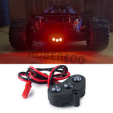 Front and Rear LED Lights Lamp Bar Spotlight for 1/10 TRAXXAS Rustler 4X4 VXL XL-5