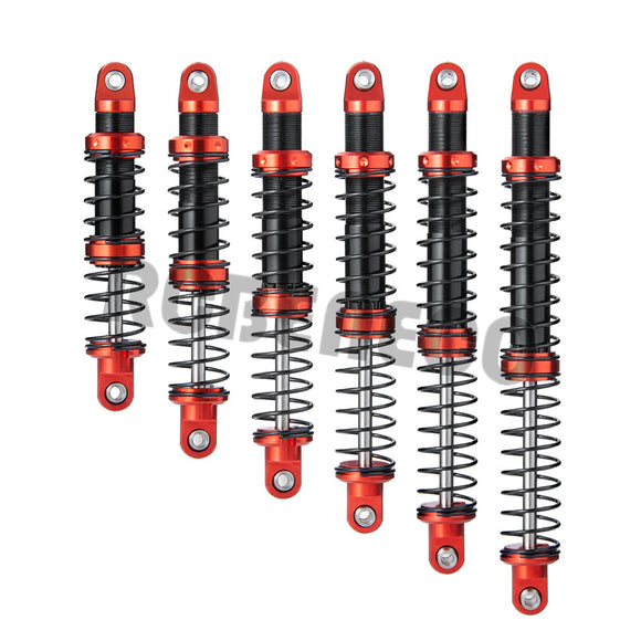 1/4pcs 75-125mm Metal Shock Absorber for Axial SCX10 TRX4 D90