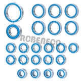 23PCS Ball Bearing Kit for 1/10 RC Crawler Car Axial Wraith RR48 2.2 Spawn RTR Poison Spider Spawn