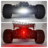 Front Rear LED Light Bar Complete Kit for TRAXXAS 1/8 Sledge 4WD Monster Truck Car Decorative Lamp