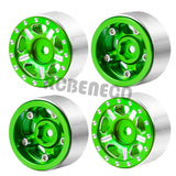 4PCS 1.0" Micro Beadlock Wheel Rim for 1/24 RC Crawler Car