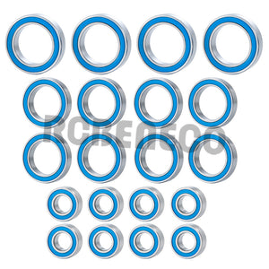 20Pcs Metal Wheel Hubs Bearing Kit for 1/10 RC Crawler Car