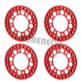 4Pcs Metal Alloy 1.9inch Beadlock Wheel Outer Ring for SCX10 D90 TRX4