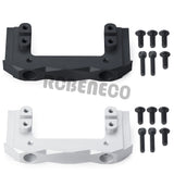 Metal Alloy Front Bracket Servo Mounting Holder for Axial SCX10 II 90046 90047 Wrangler 1/10 RC Crawler Car Model Parts