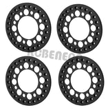 4Pcs Aluminum Alloy 2.2" Wheel Outer Ring Replacement Ring for Axial SCX10 90046 TRX4