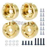 Snow Track Wheels Tires Conversion Kit Brass Counterweight for Traxxas TRX-4