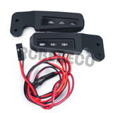 Front Bumper Side Spotlight LED Lights Bar for Traxxas TRX4 Bronco