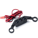 RC Car LED Lights Front and Rear Spotlight Lamp Bar for 1/10 TRAXXAS MAXX WideMAXX