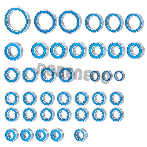 39PCS Wheel Hub Axle Sealed Bearing Kit for 1/10 RC Crawler Car Traxxas TRX-4 Browco