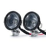 Round/Square LED Headlights Spotlight DC 5-7.4V for Traxxas TRX4 TRX6