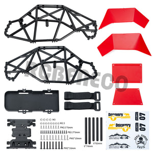 Nylon Rock Buggy Roll Cage Frame Body Shell Chassis for Axial SCX10