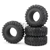 4PCS 2.2inch Rubber Wheel Tires 120mm for Wraith 90018 SCX10 90046 D90 D110 TRX4