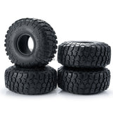 4pcs 2.2 inch Rubber Wheel Tires 67x150mm for Wraith 90048 RR10 Axial SCX10