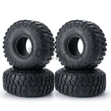 4pcs 2.2 inch Rubber Wheel Tires 67x150mm for Wraith 90048 RR10 Axial SCX10