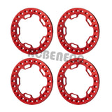 4pcs 52mm Aluminum Alloy 1.9" Wheels Outer Rings for SCX10 TRX4