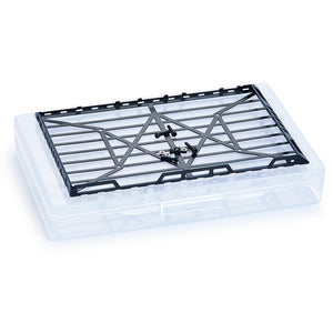 Metal Roof Rack Luggage Carrier with LED Light for Axial SCX24